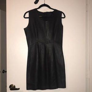 Lusant Leather Mini Dress